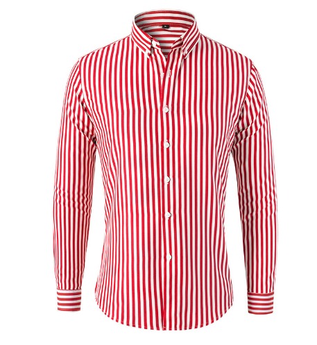 Landon | Bold Vertical Stripe Dress Shirt