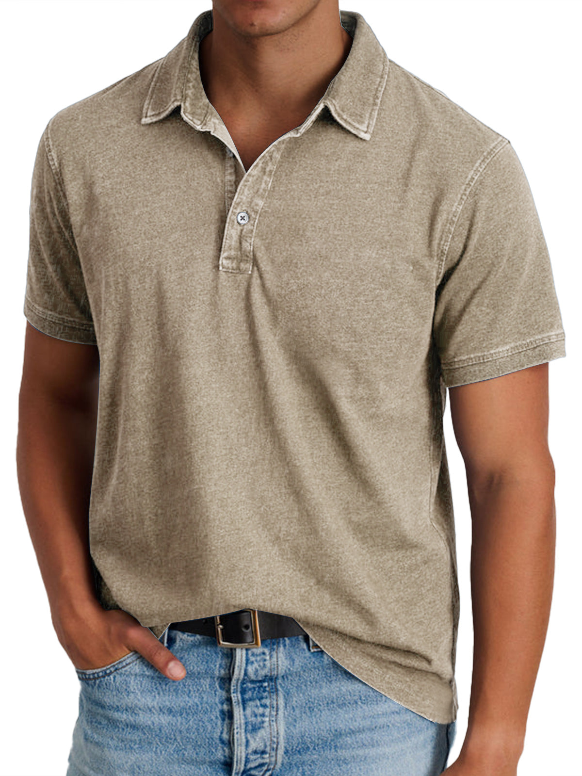 Mason | Classic Stone-Wash Polo Shirt