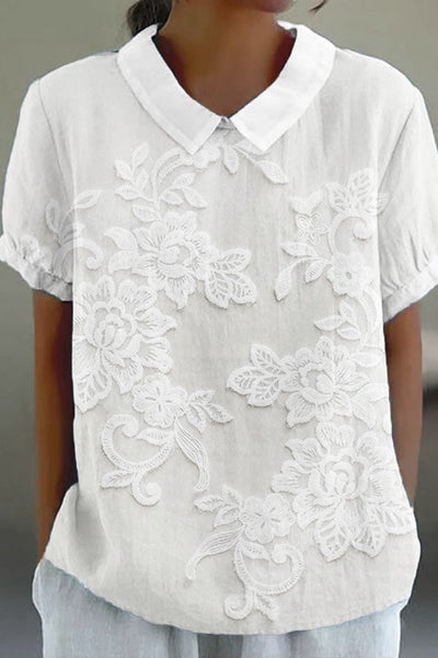 Lily | Soft Collar Detail Blouse