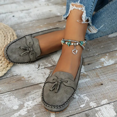 Harper | Soft Tassel Moccasin Loafers