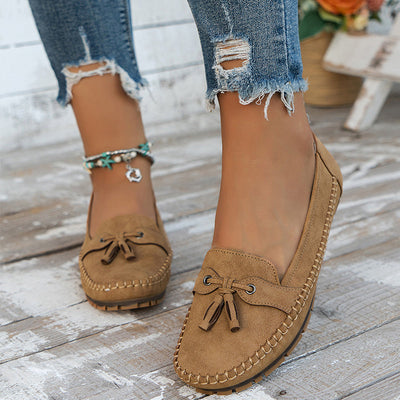 Harper | Soft Tassel Moccasin Loafers