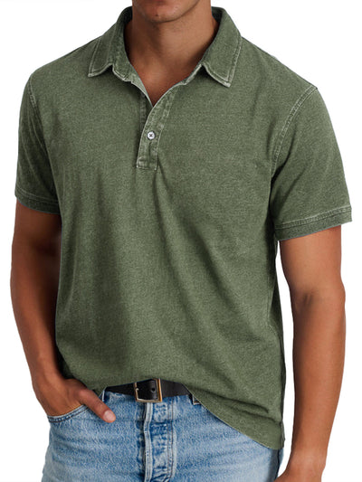 Mason | Classic Stone-Wash Polo Shirt