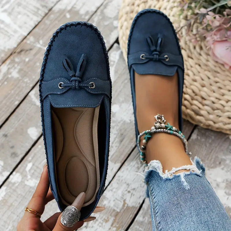 Harper | Soft Tassel Moccasin Loafers