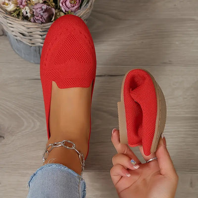 Ellie | Breathable Knit Comfort Loafers