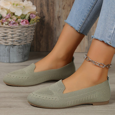 Ellie | Breathable Knit Comfort Loafers