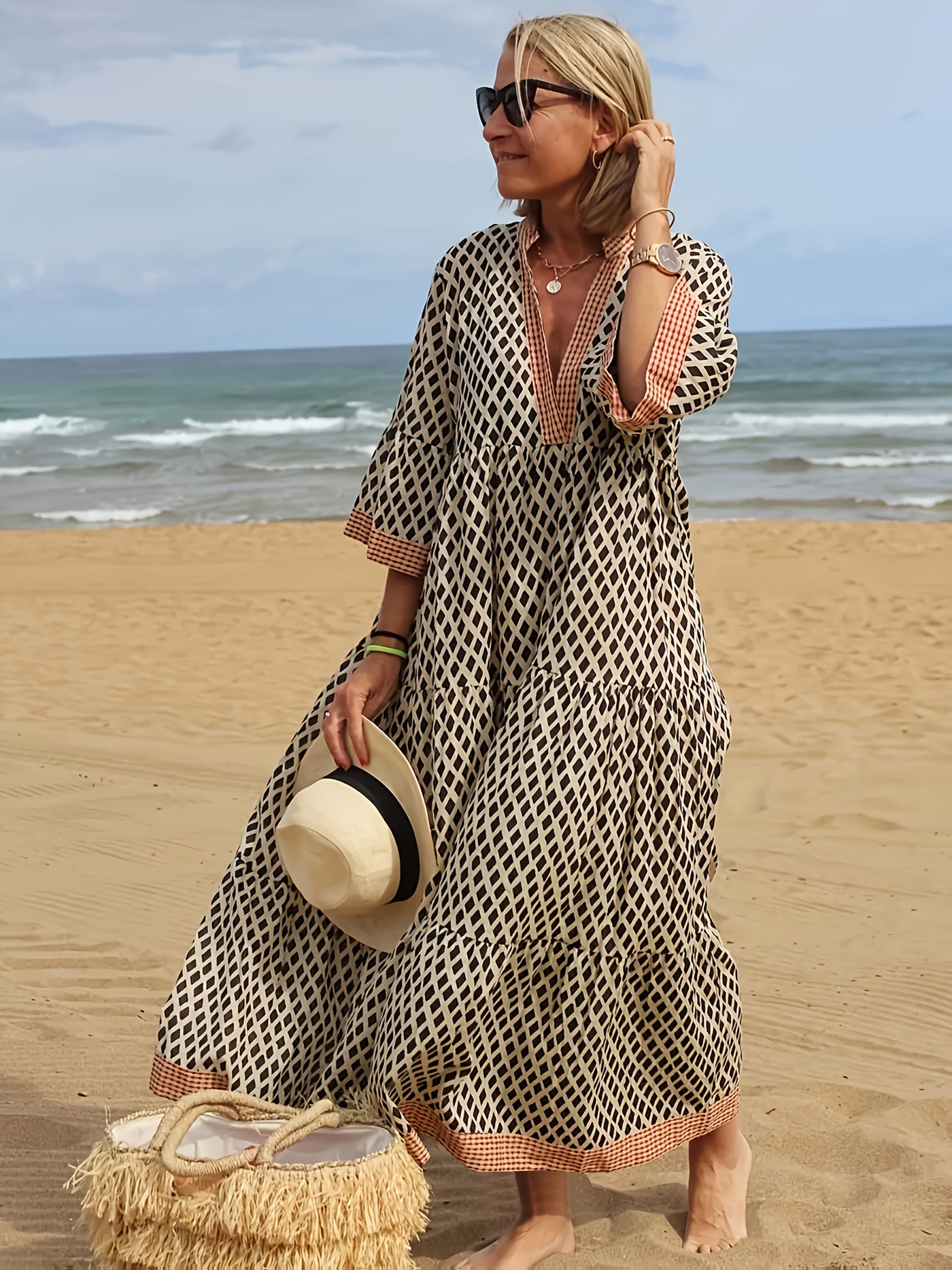 Iris | Coastal Luxe Boho Dress