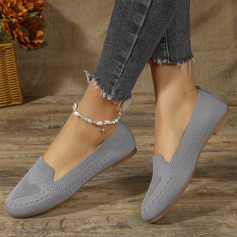 Ellie | Breathable Knit Comfort Loafers