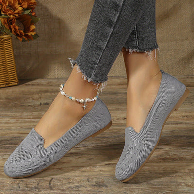 Ellie | Breathable Knit Comfort Loafers