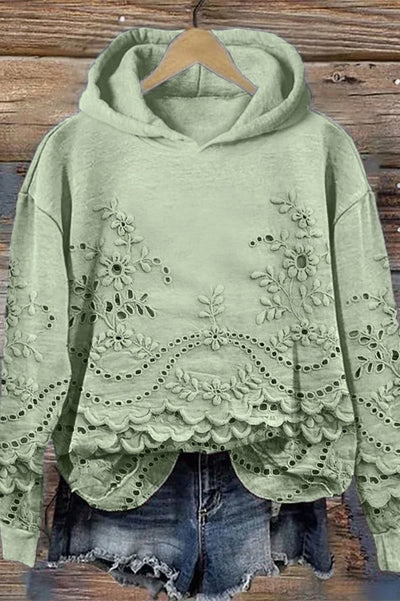 Jenna | Lace Meadow Hoodie