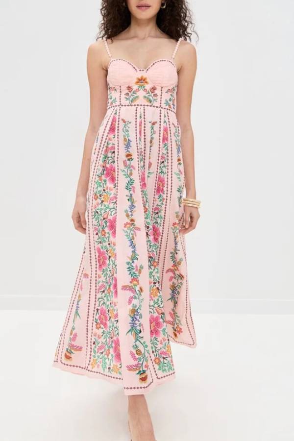 Elaya | Tiered Boho Maxi Dress