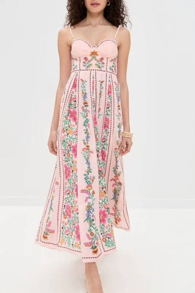 Elaya | Tiered Boho Maxi Dress