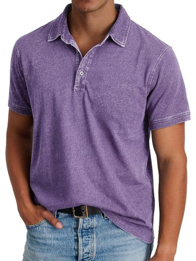 Mason | Classic Stone-Wash Polo Shirt