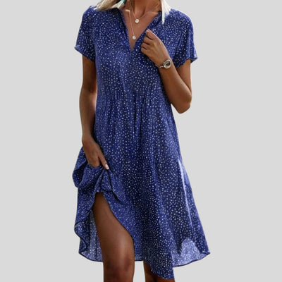Jane | Stylish Elegant Multi-Color Dress