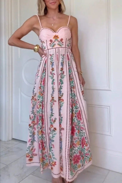 Elaya | Tiered Boho Maxi Dress