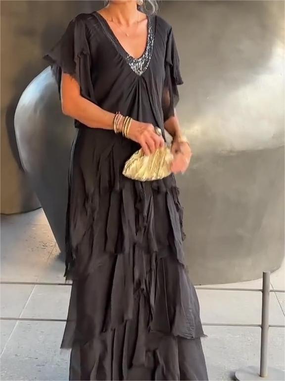 Elaine | Elegant Flowing Dress