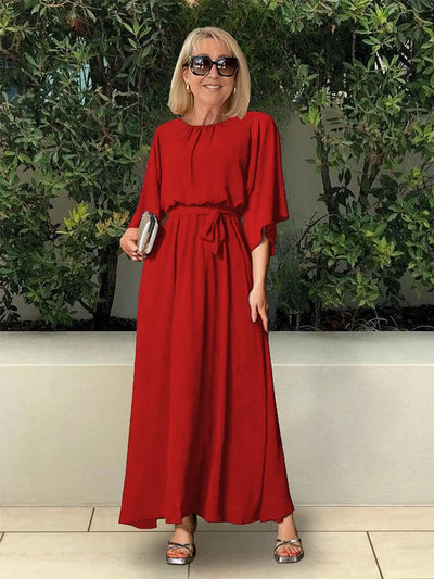 Clarisse | Elegant Chiffon Banquet Maxi Dress