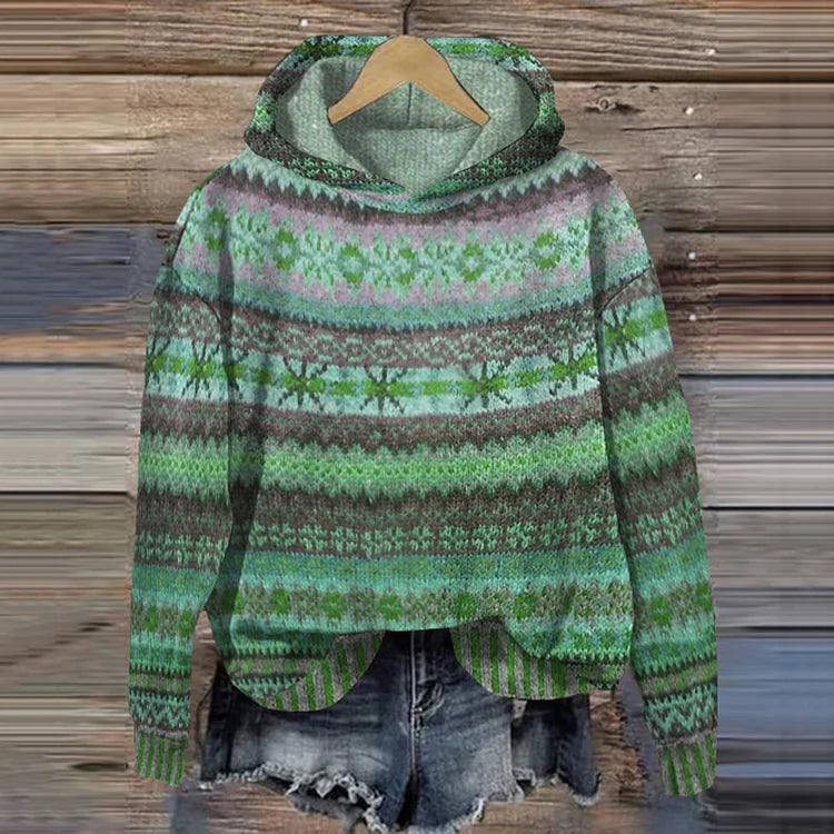 Anja | Ethnic Pattern Sweater
