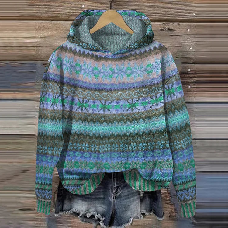 Anja | Ethnic Pattern Sweater