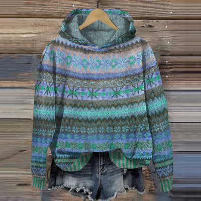 Anja | Ethnic Pattern Sweater
