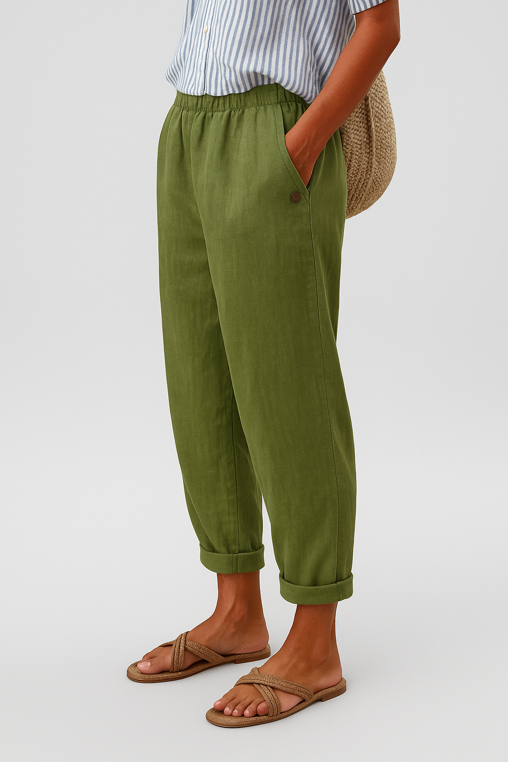 Chica | Stylish Pants With Side Pockets