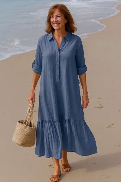 Grace | Collared Hemline Summer Dress