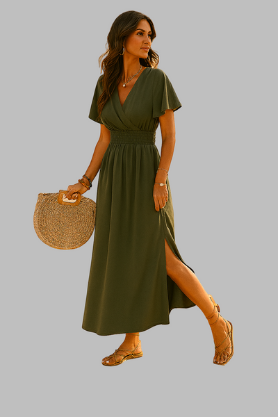 Heather | Boho Longline Flowy Dress
