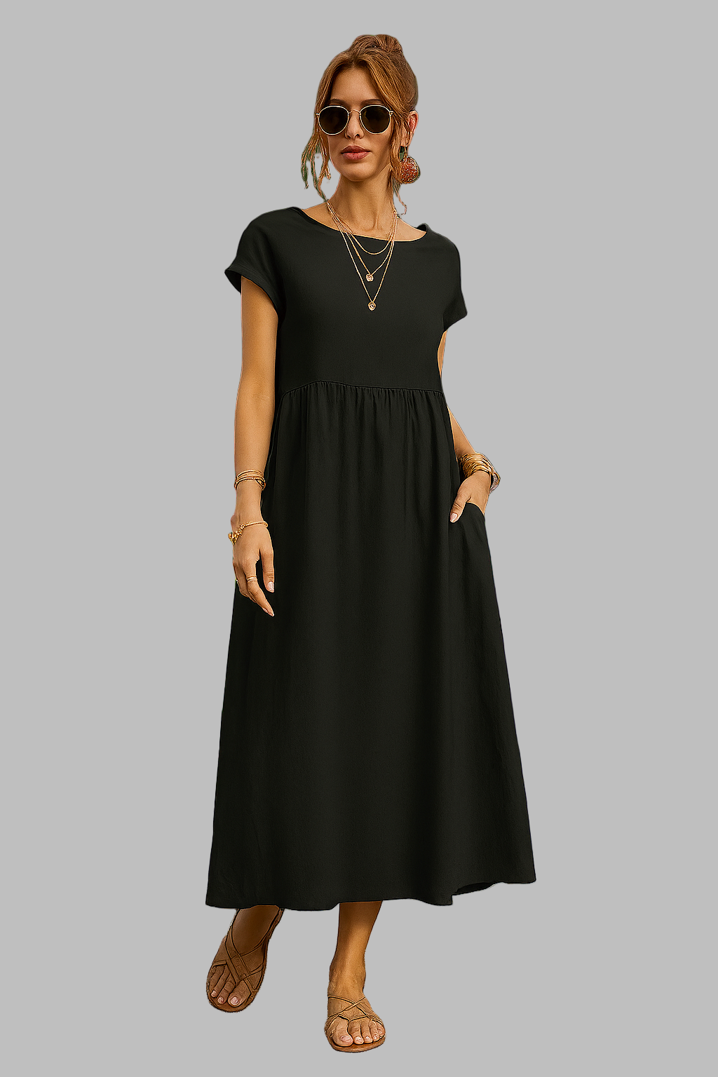 Magnolia | Soft Classic Midi Dress