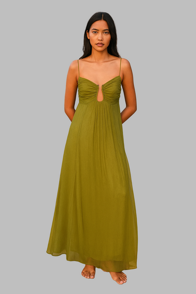 Morea | Elegant Modern Pleated Dress