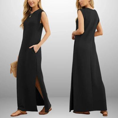 Emily | Elegant Chiffon Banquet Maxi Dress