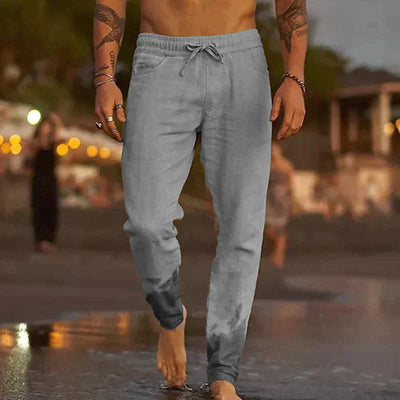 Jaxon | Coastal Relaxed Linen Joggers