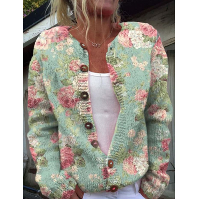 Linsey | Patterned Knit Cardigan