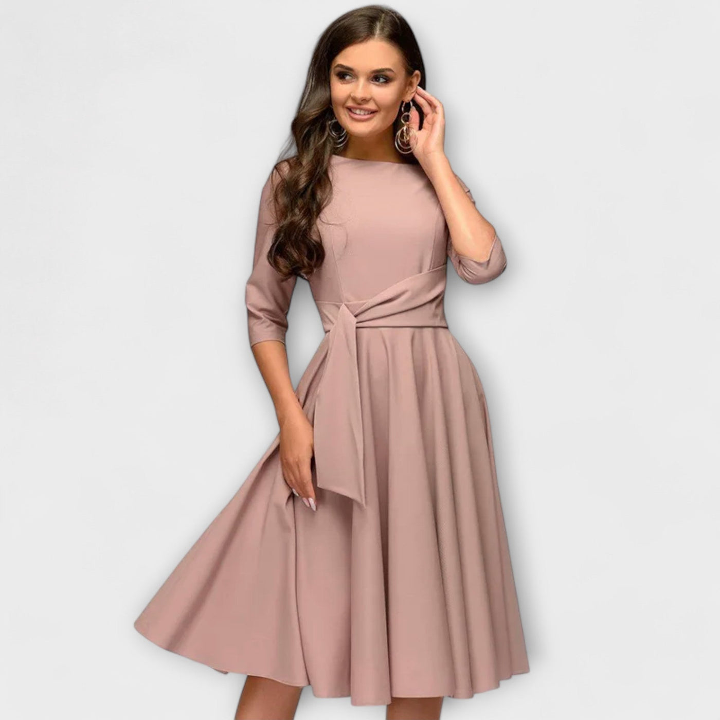 Imogen | Elegant Swing Dress