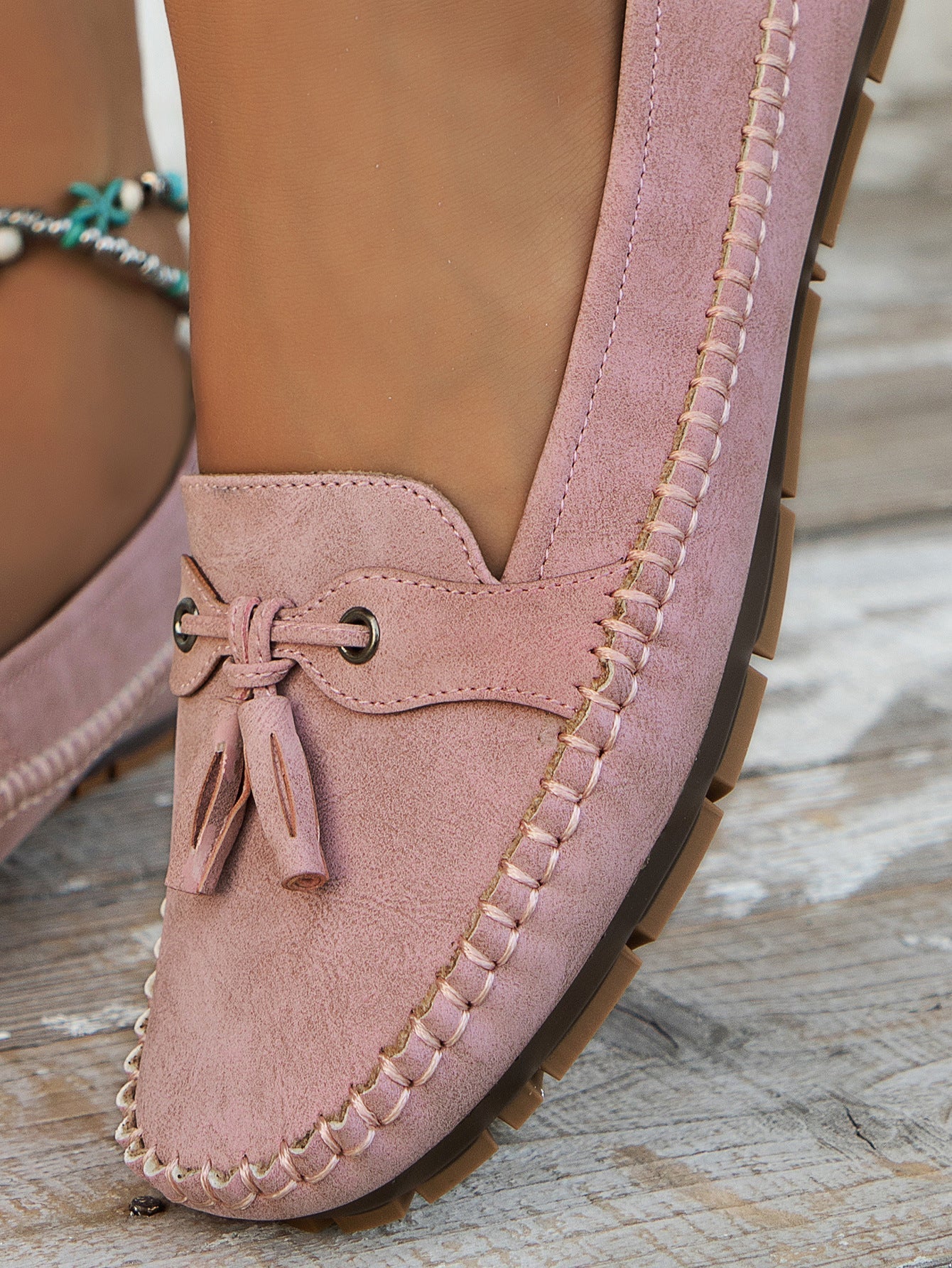 Harper | Soft Tassel Moccasin Loafers