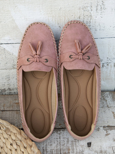Harper | Soft Tassel Moccasin Loafers
