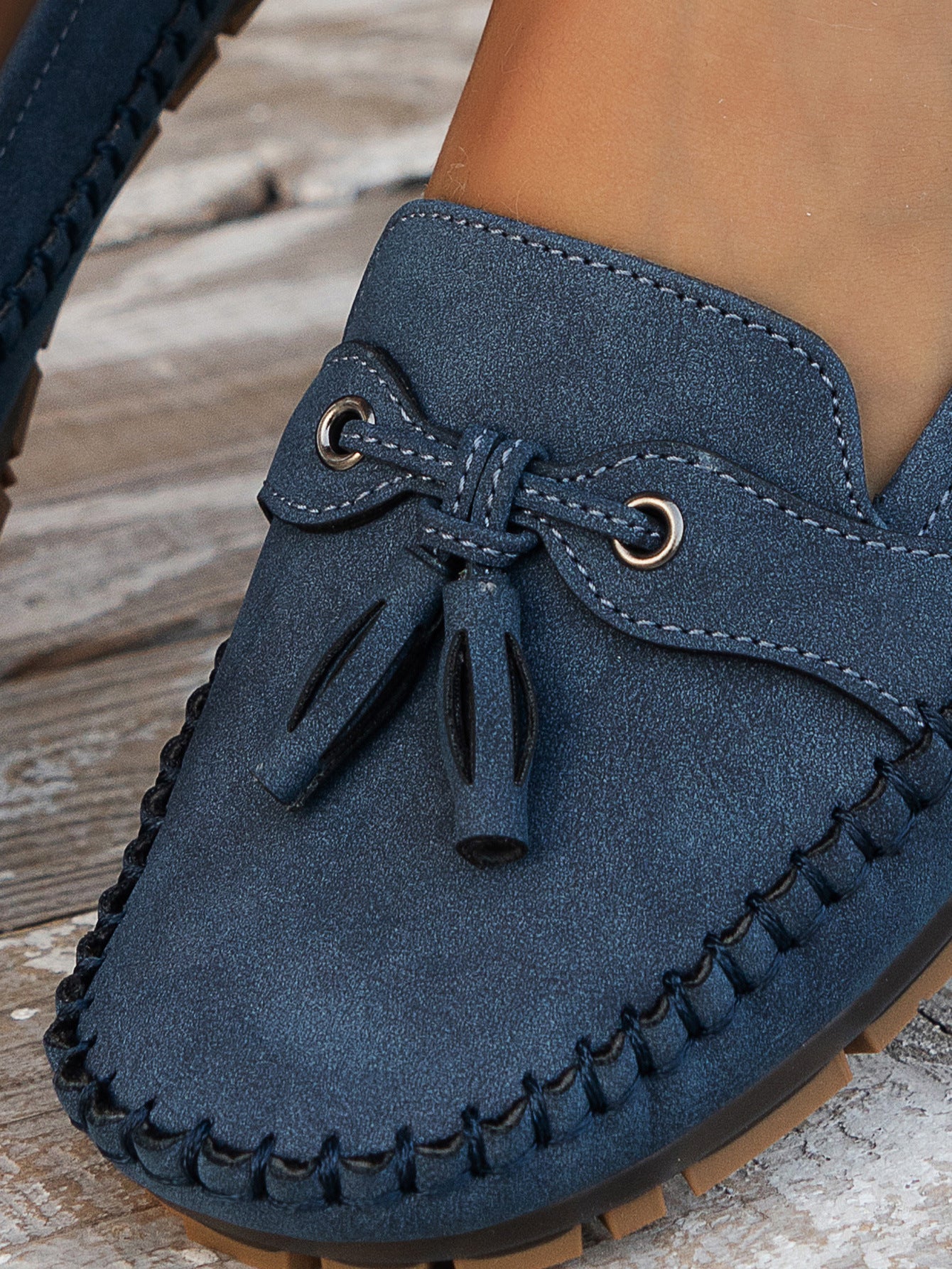 Harper | Soft Tassel Moccasin Loafers