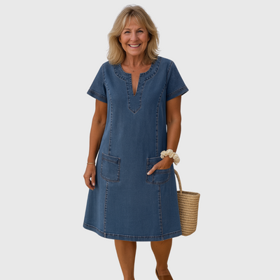 Stella | Casual Denim Summer Dress