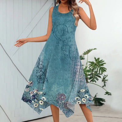 Maya | Playful Point Hem Dress