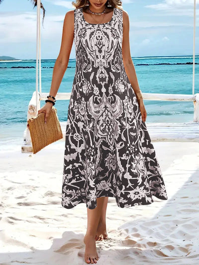 Lila | Boho Pattern Summer Dress