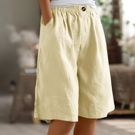 Ellen | Breezy Everyday Linen Shorts