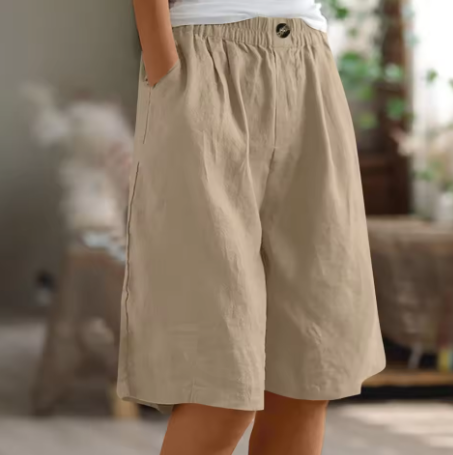 Ellen | Breezy Everyday Linen Shorts