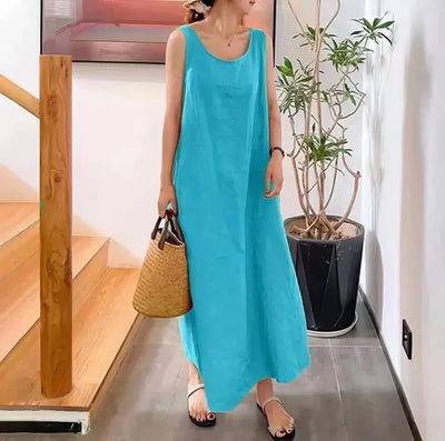 Amelia | Sleeveless Minimalist Summer Dress