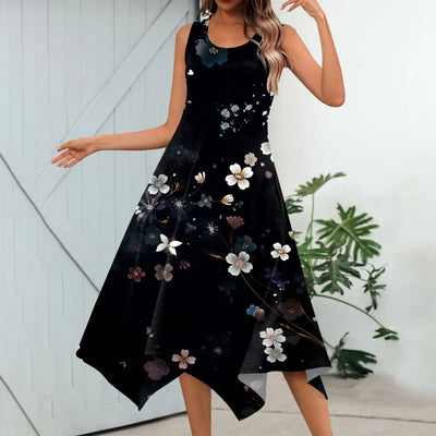 Maya | Playful Point Hem Dress