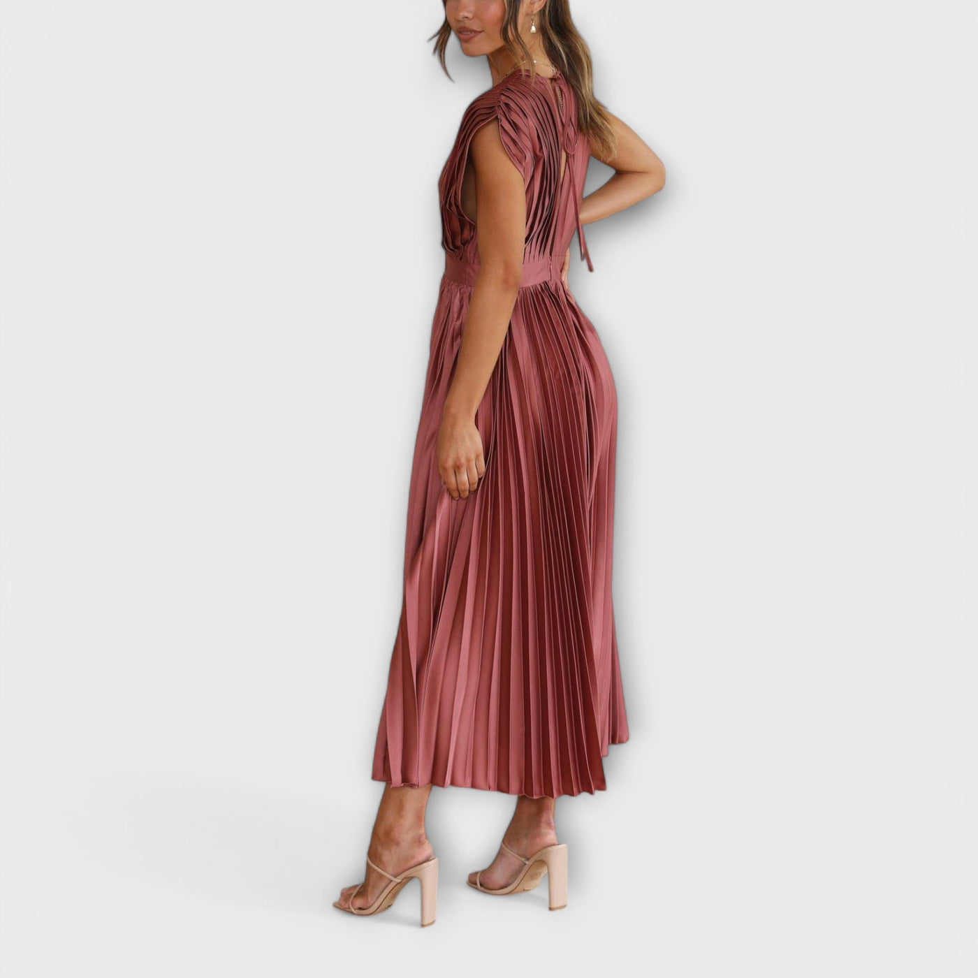 Maria | Elegant Pleated Style Dress