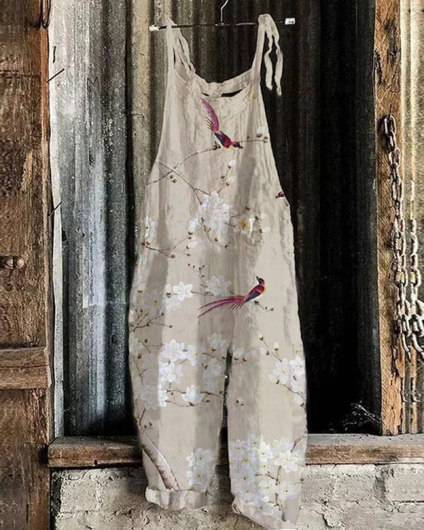 Genevieve | Floral Vintage Jumpsuit