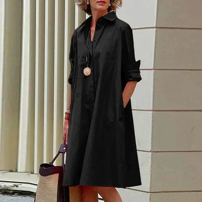 Isla | Vibrant Button-Up Shirt Dress