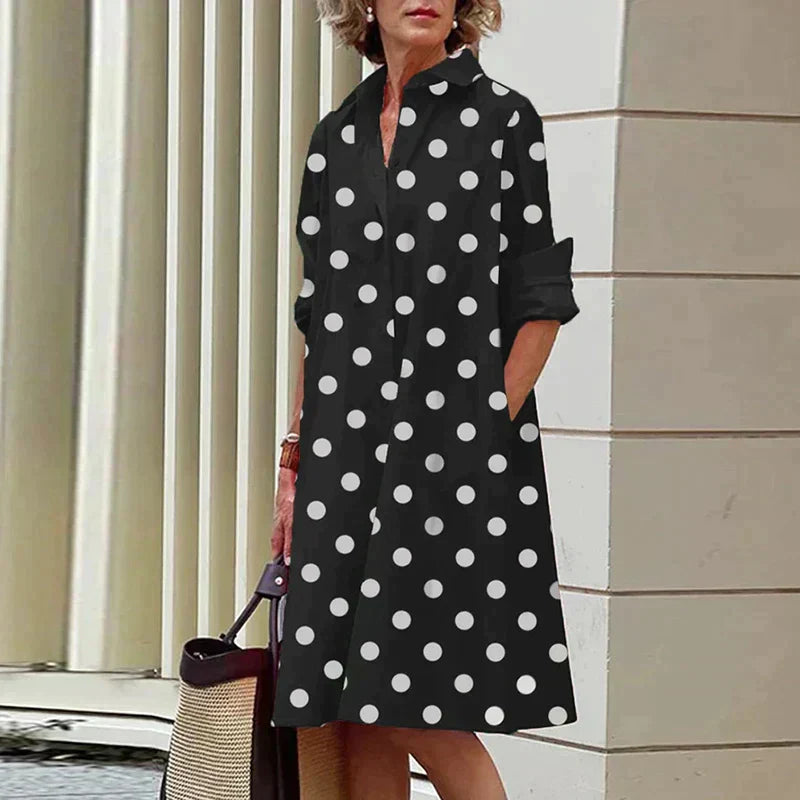 Isla | Vibrant Button-Up Shirt Dress