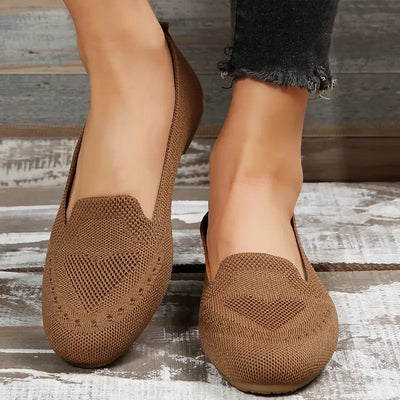 Ellie | Breathable Knit Comfort Loafers