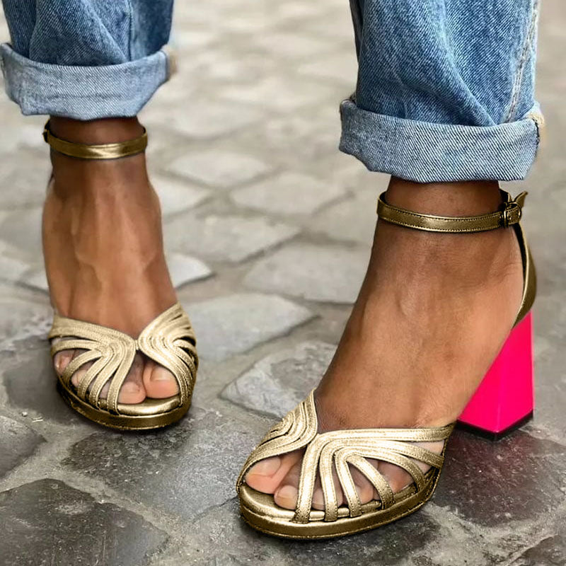 Sophie | Elegant Ankle Strap Sandals