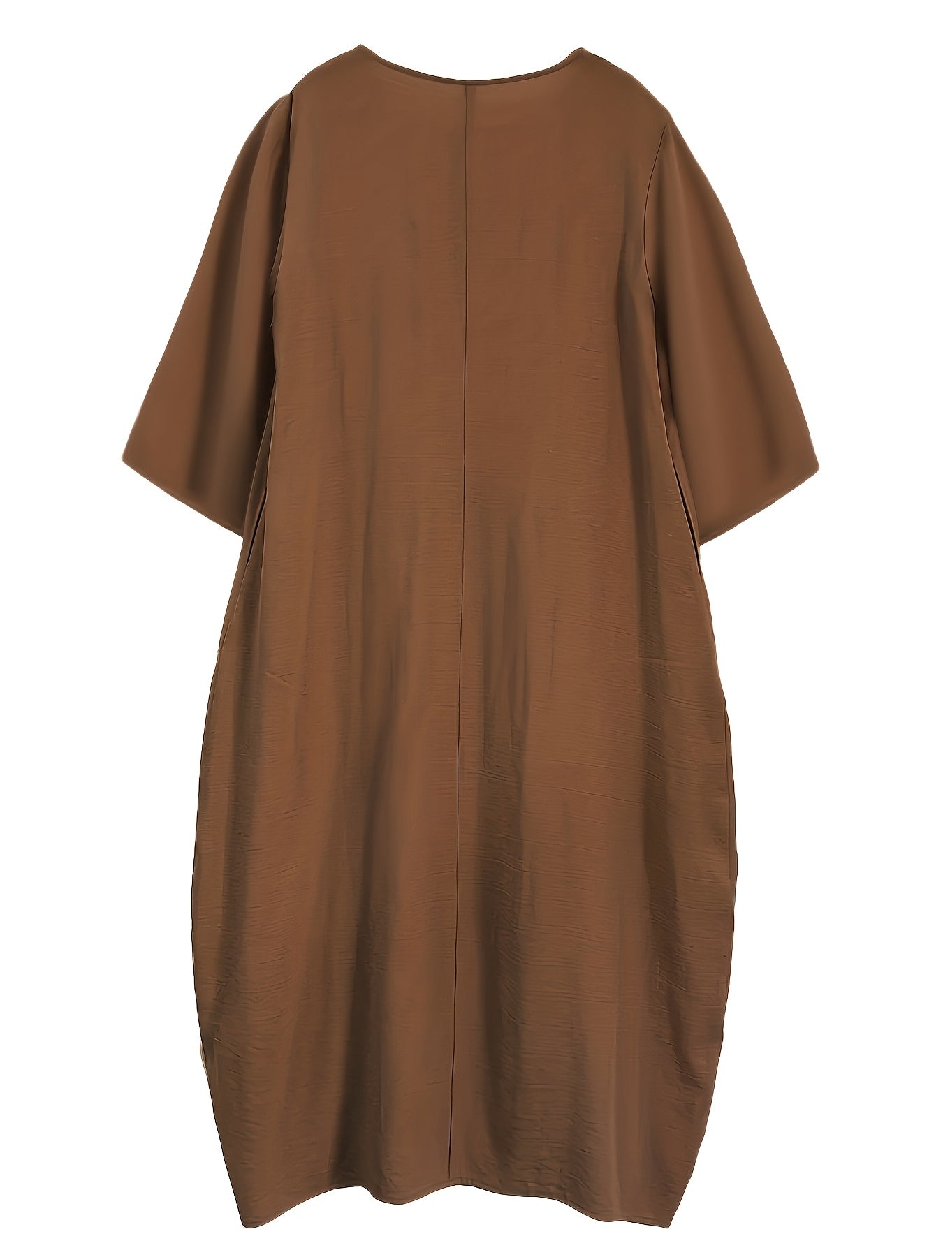 Ellie | Seven-Sleeve Casual Long Dress