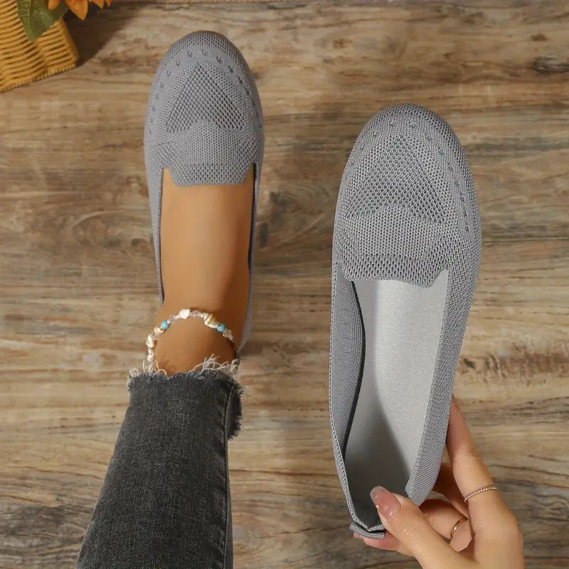 Ellie | Breathable Knit Comfort Loafers